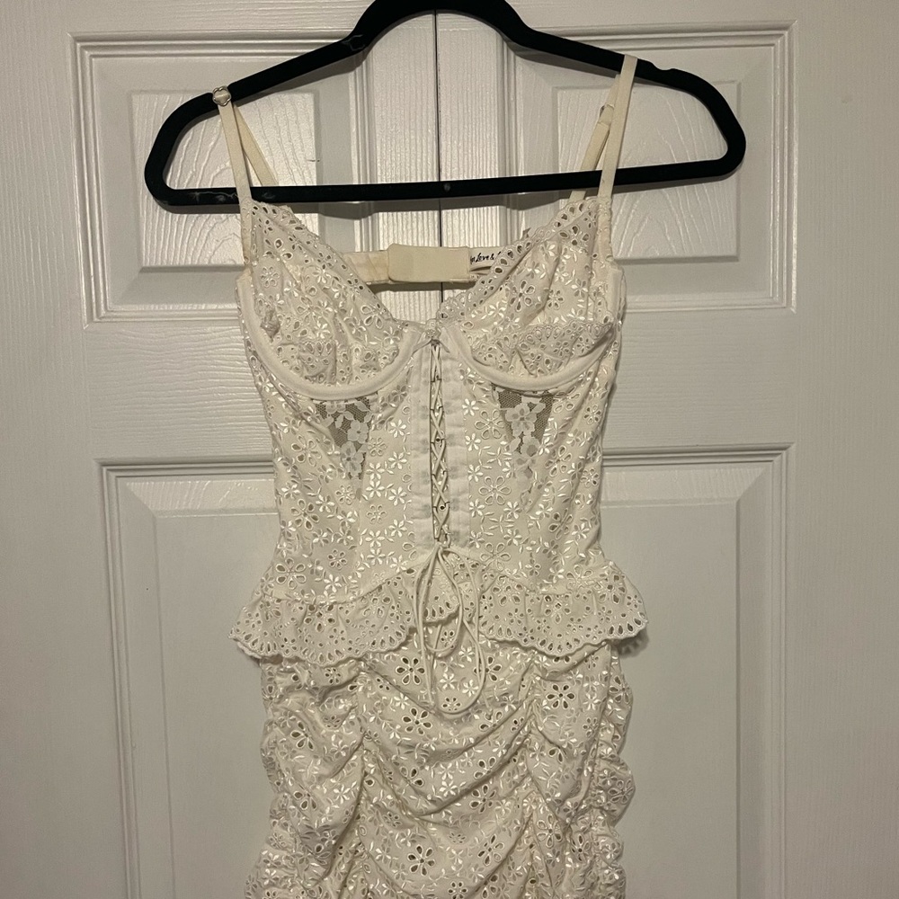 Victoria Secret x For Love & Lemons spring 2020 Sophie Eyelet Dress